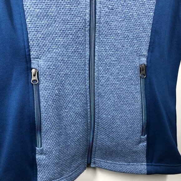 SPYDER Blue Encore  Full Zip Fleece Jacket Mid Layer Size Small - Picture 2 of 8
